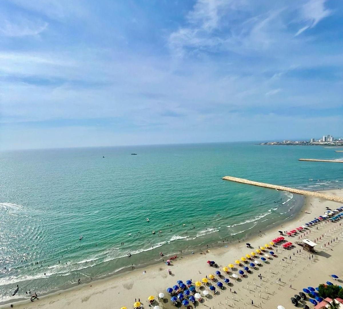 Frente Al Mar Palmettos Eliptic Uno Apartamento Cartagena